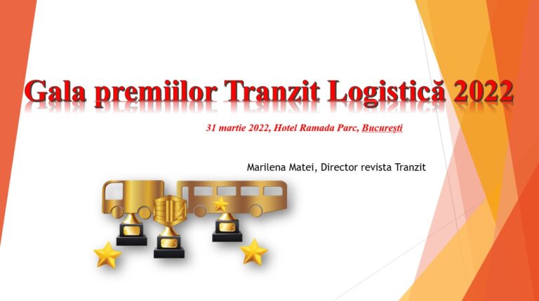PREZENTARE GALĂ LOGISTICĂ - Marilena Matei
