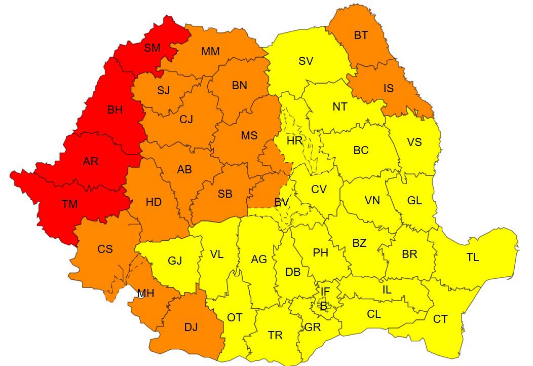cnair, restrictii crculatie canicula