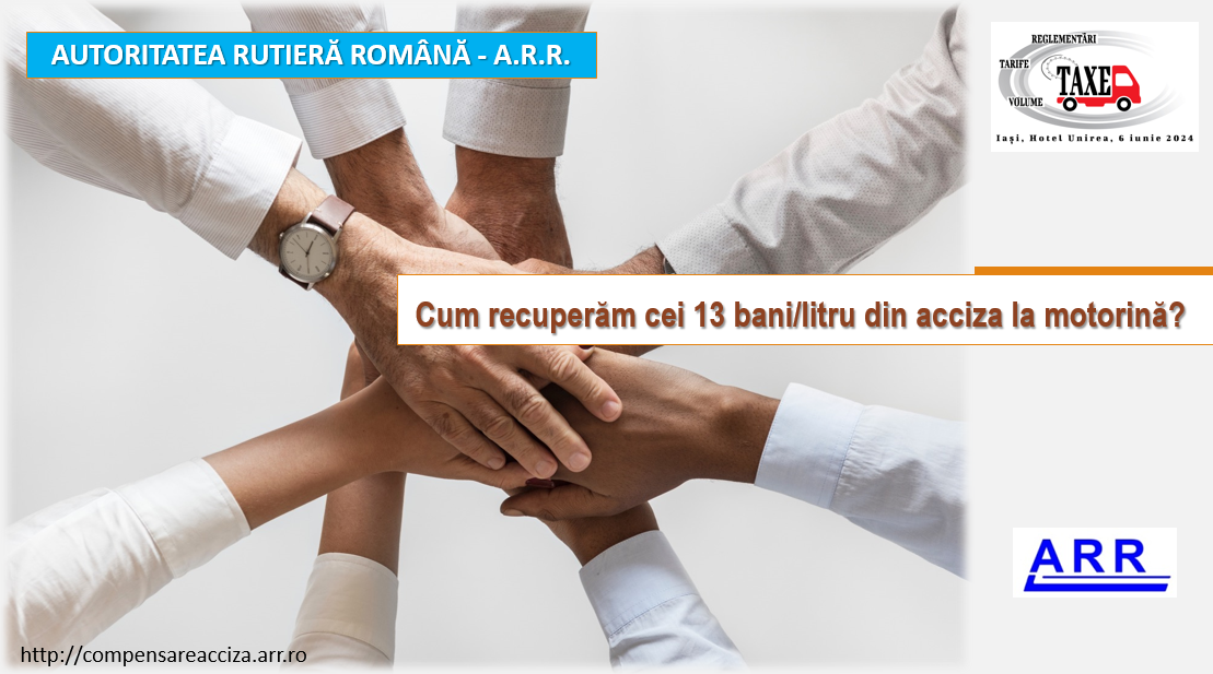 ARR - cum recuperam cei 13 bani/litru din acciza la motorina