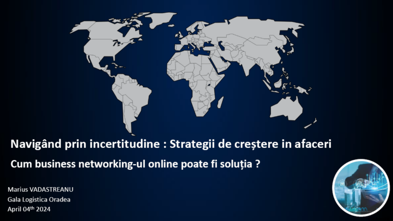 Prezentare - Marius Vadastreanu