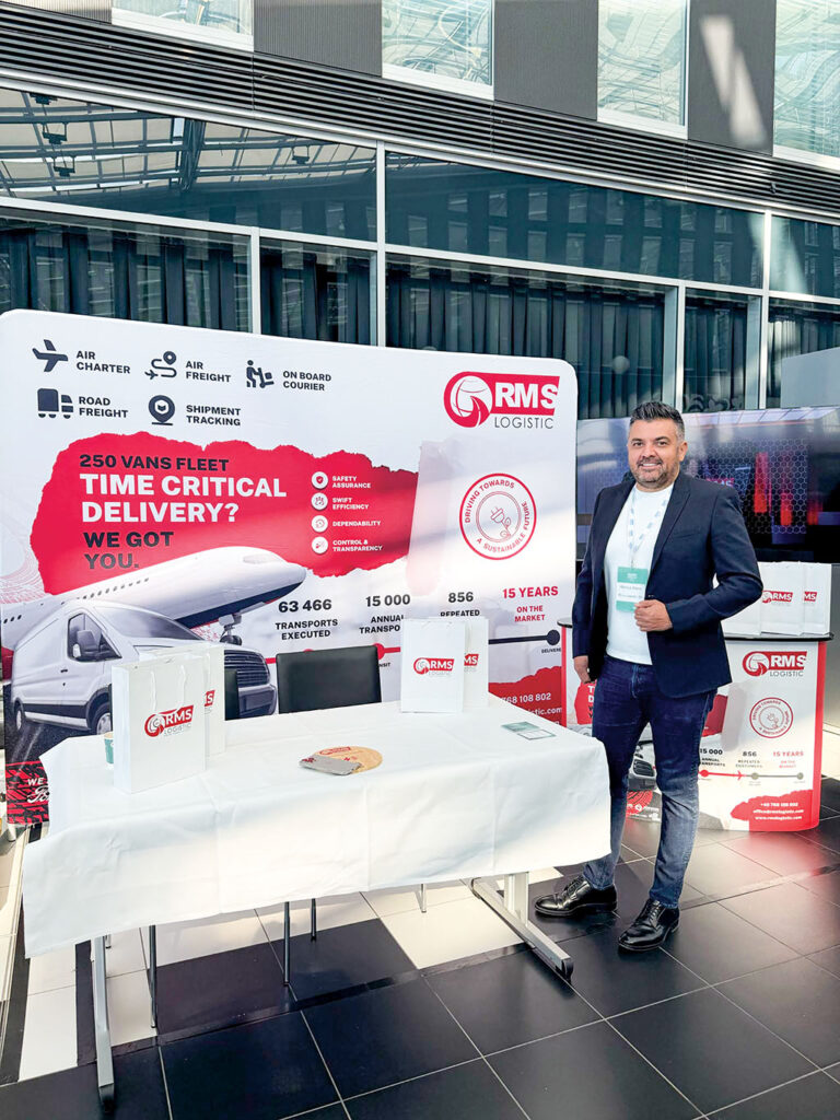 RMS Logistic Se Numără Printre Cele Mai Inovatoare Companii de Transport: Cât de Mult S-au Extins și Ce Planuri Au Pentru Viitor? 1 RMS Logistic REMUS MARIN OWNER RMS LOGISTIC